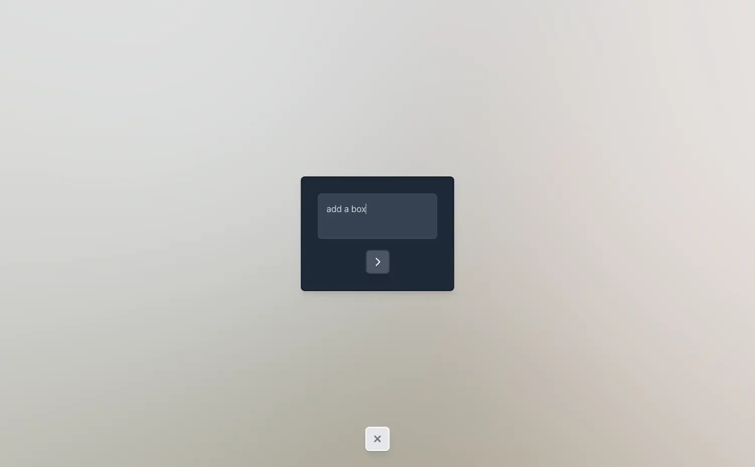 Dictate3D editor and command interface